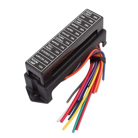 auto electrical fuse box|replacement fuse box for car.